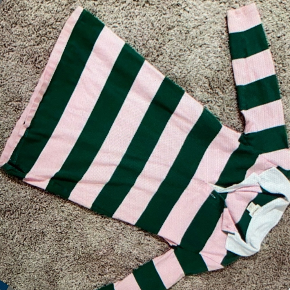 Charming striped long sleeve shirt